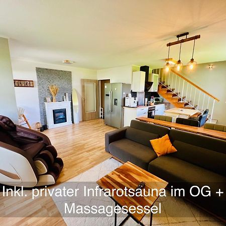 Mitten Im Schwarzwald Mit Infrarot-Sauna Und Garagenparkplatz Schönwald Bagian luar foto